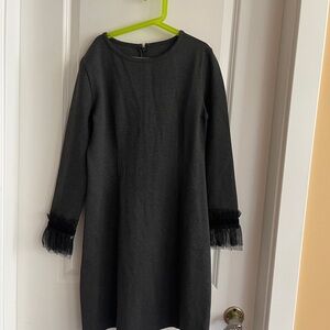 Dark grey little cute dress